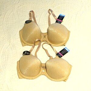 Bali "Comfort" bras, 42B, NWT, front closure